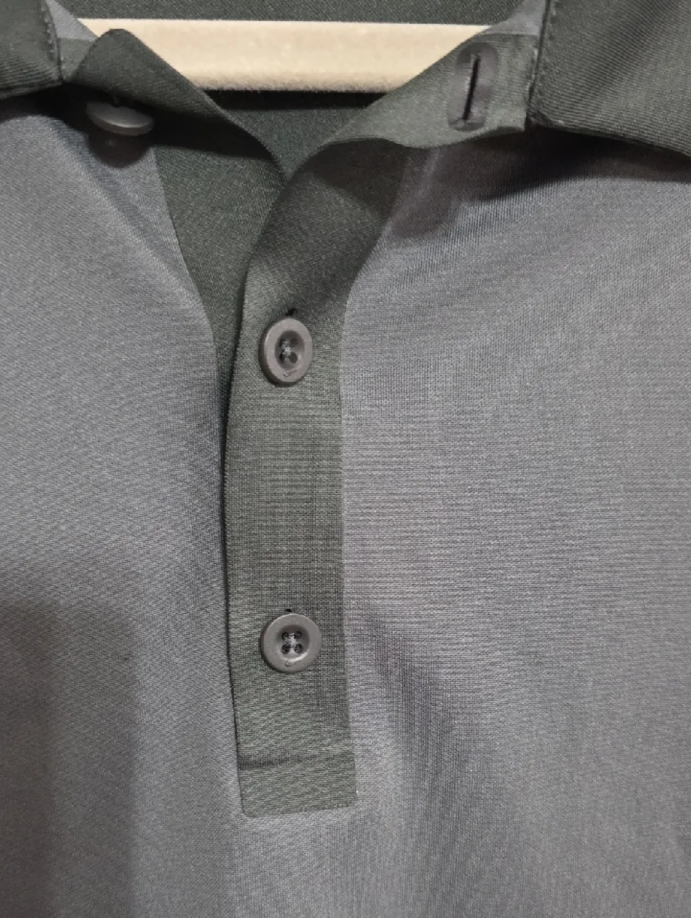 Nike Golf Tour Petformance Men's Polo Shirt Gray/Black Pocket Dri-Fit Sz XL EUC.